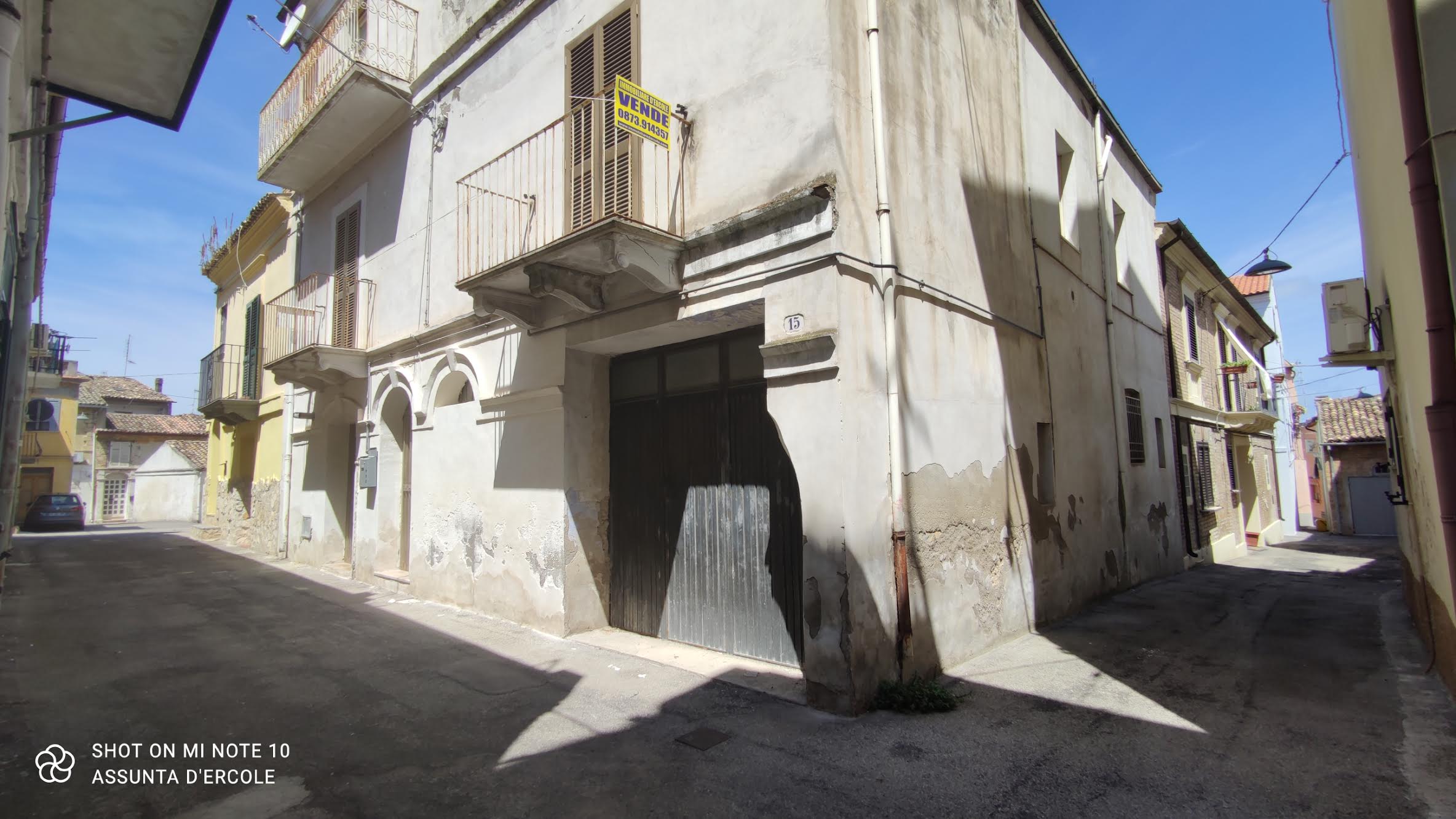 Rif 1429 Casalbordino (CH) – Hus i centrum med garage och terrass med utsikt över havet – 70000 €